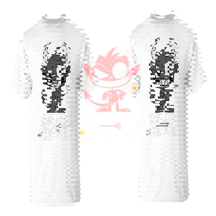 小さな悪魔 いたずらな小悪魔 長袖tシャツ Tシャツ