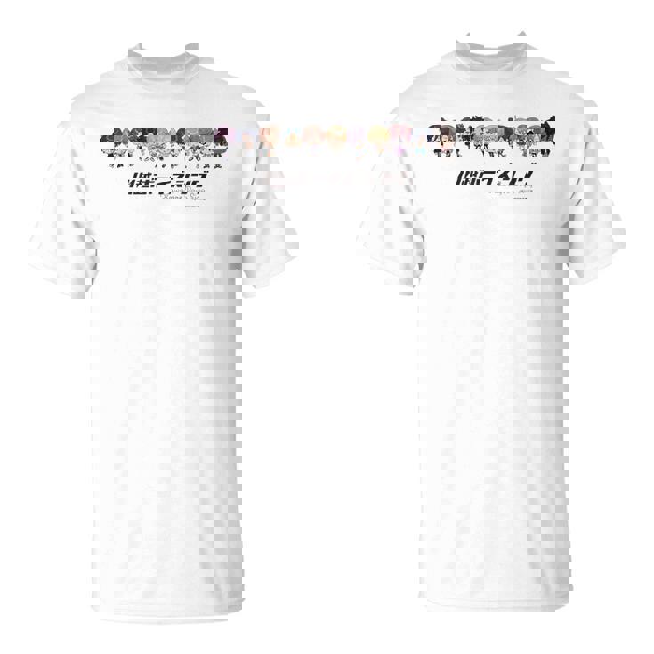 川越ボーイズ・シング ＜Kawagoe Boysing＞ ミニキャラ大集合 Tシャツ