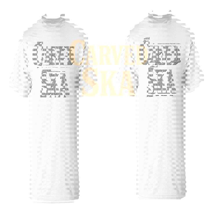 彫刻スカ 長袖tシャツ Tシャツ