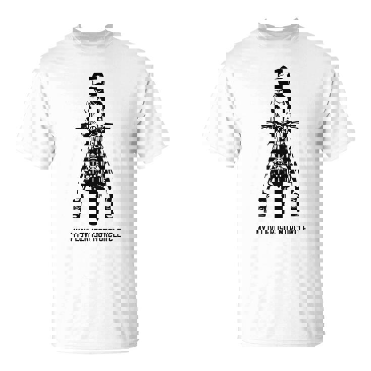 恋人はオートバイ カフェレーサー スクランブラー クラシックバイク ネイキッドバイク Tシャツ