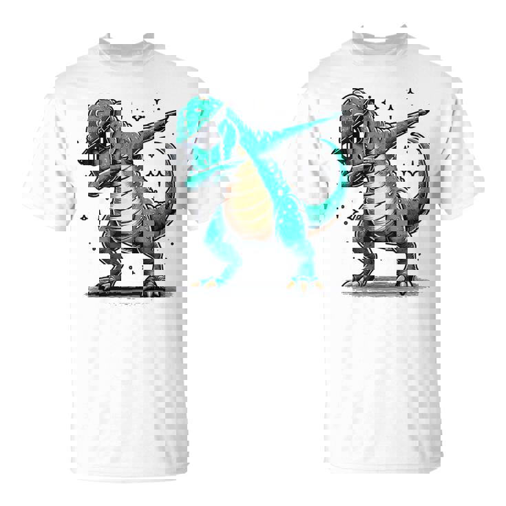 恐竜 ダビングサングラス ダブダンス Tシャツ