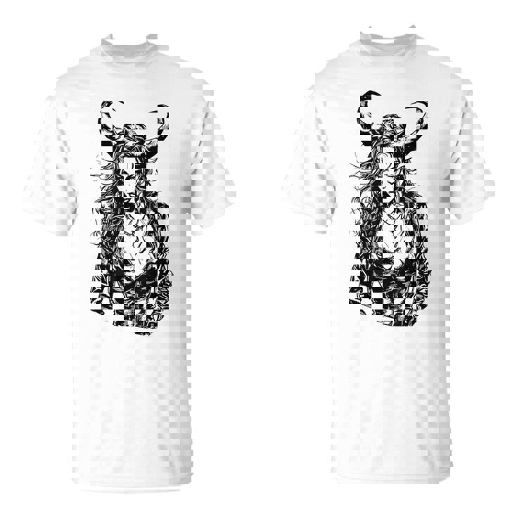 悪魔の女 Tシャツ