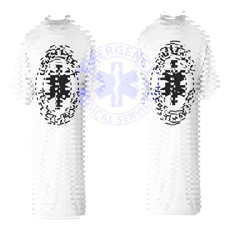救急医療サービス Emt Ems メンズ レディース 救急救急救急救急救命士 Tシャツ