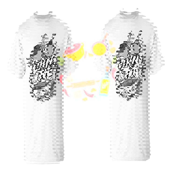 料理の日 宗教料理 シェフ向け 料理 男性 女性 長袖tシャツ Tシャツ