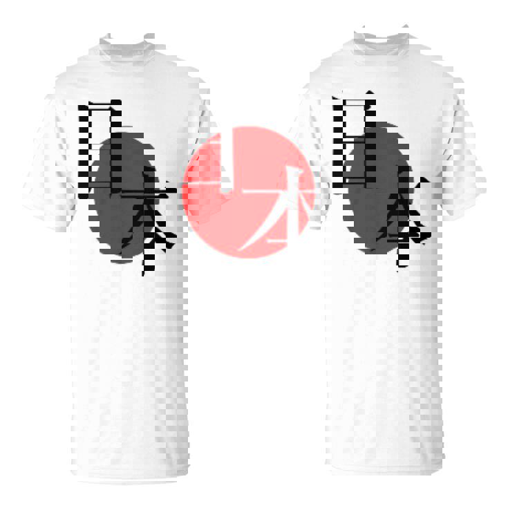 日の丸日本 国旗 ワンポイント Tシャツ