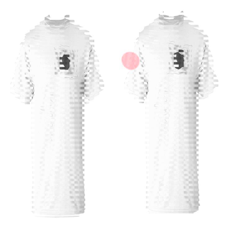 日本代表 ひの丸 日本国旗ポール 裏 Tシャツ