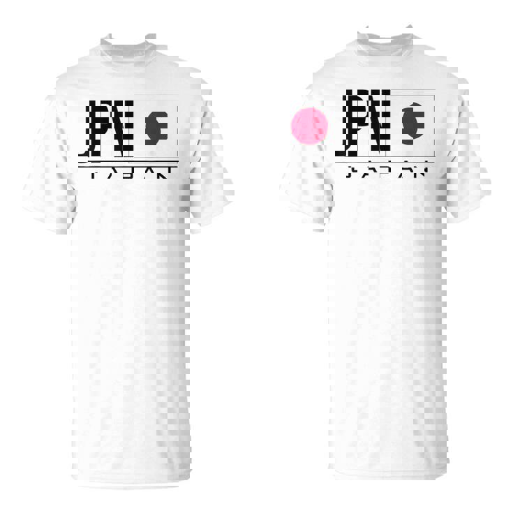 日本国旗 日本の国コード Jpnports Games アスリート Tシャツ