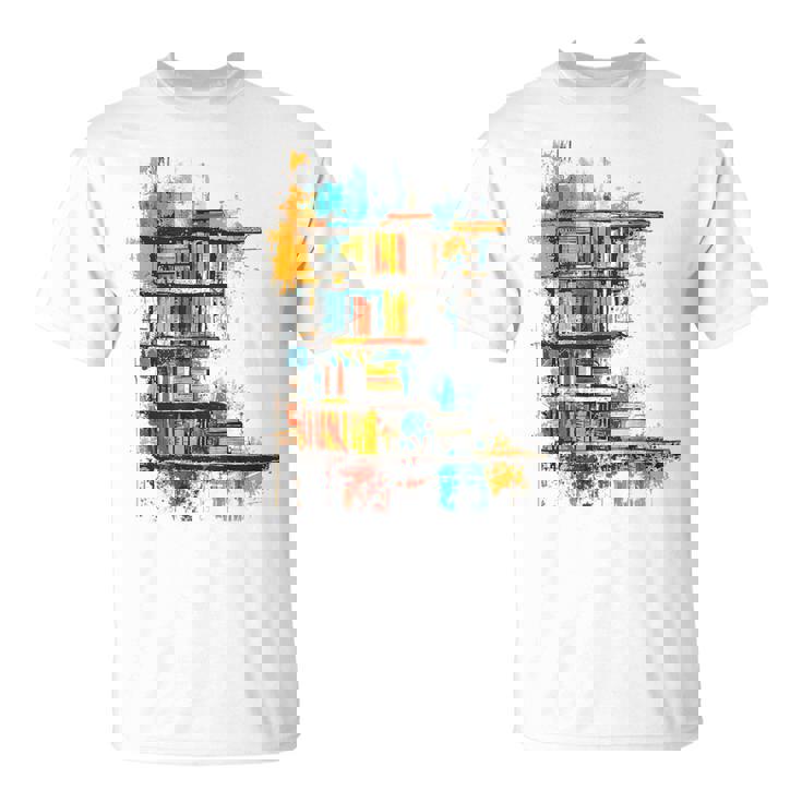 本 抽象的 グラフィック デッサン イラスト 絵画 本 Tシャツ