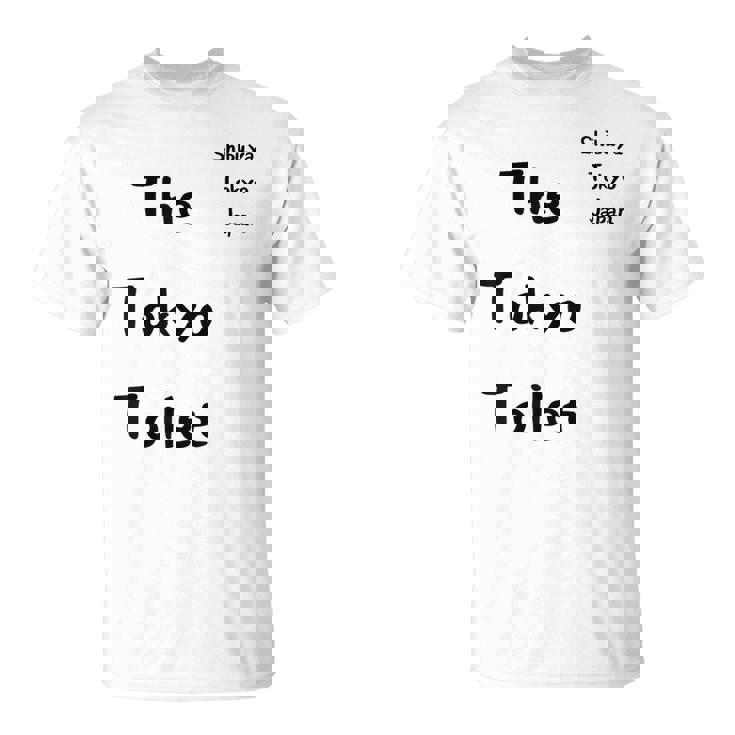 東京トイレ 渋谷 _ 渋谷 東京都 Tシャツ