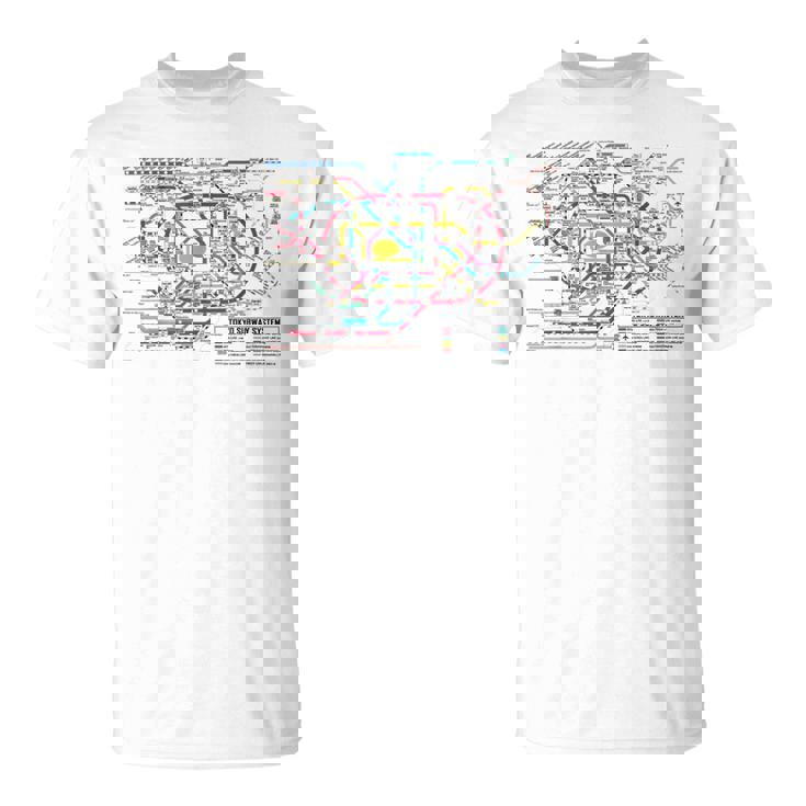 東京地下鉄地図 地図 東京地下鉄 Tシャツ