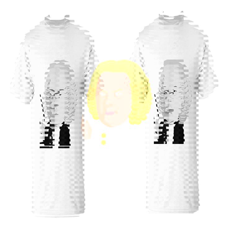 楽しい音楽コンダクターシャツ クールバッハ クラシカル音楽作曲家 Tシャツ