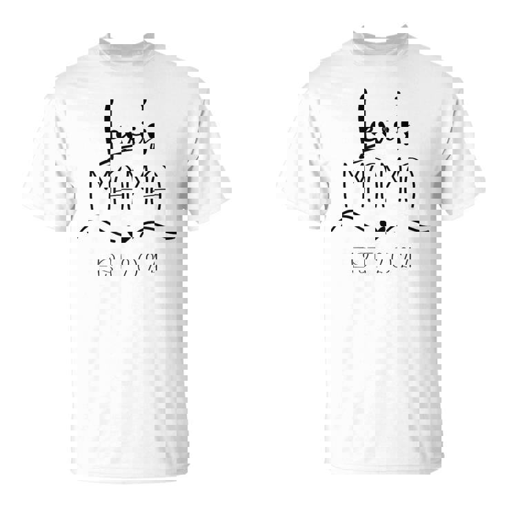 母の日 リーバイス Mama Est 2024 かわいい シンプル ミニマル Tシャツ