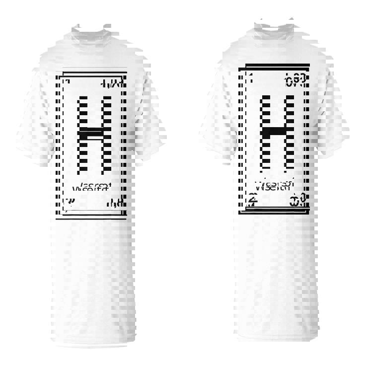 水素シンボルコスチューム。 Tシャツ