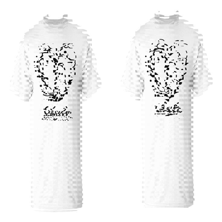 牡蠣のキャラクター「Cute Oyster」黒ver Tシャツ