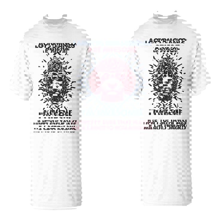 犬のお父さんはすごい-ブリード・ラゴット・ロマニョーロ・ドッグ・マム Tシャツ