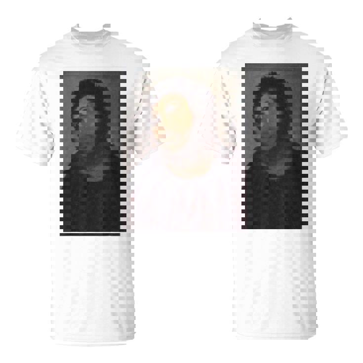 猿のイエスの絵、台無しにされたキリスト、フレスコ、ボッチドアートミーム。 Tシャツ