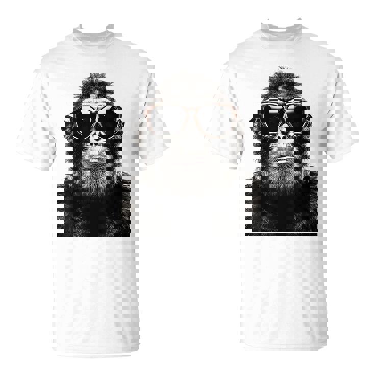 猿の恋人 アート 図面 動物 抽象 グラフィック 猿 Tシャツ