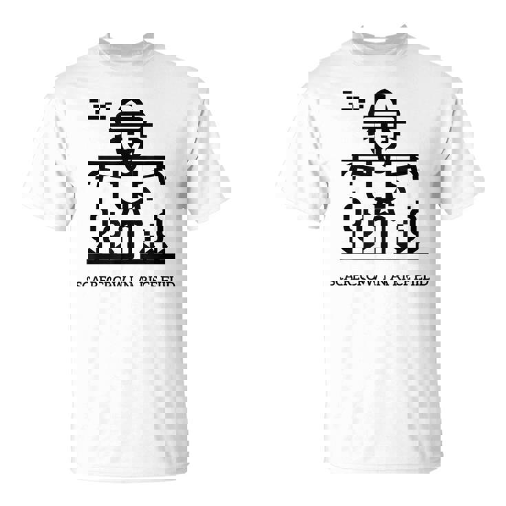 田んぼのかかし Tシャツ