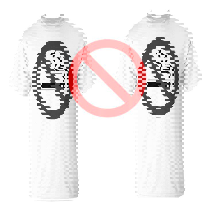 禁煙シンボル ノベルティ 禁煙サイン Tシャツ
