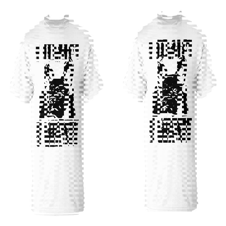 私がしたいことをする フレンチブルドッグ フレンチドッグ 犬 飼い主 犬 ギフト Tシャツ