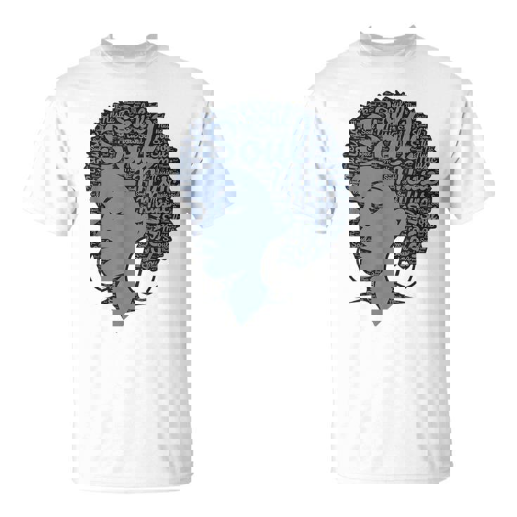 私は70年代80年代のファンクソウルミュージックが大好きです Tシャツ