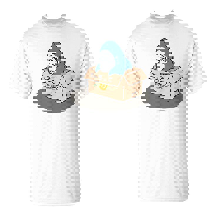 箱入りサメ Tシャツ