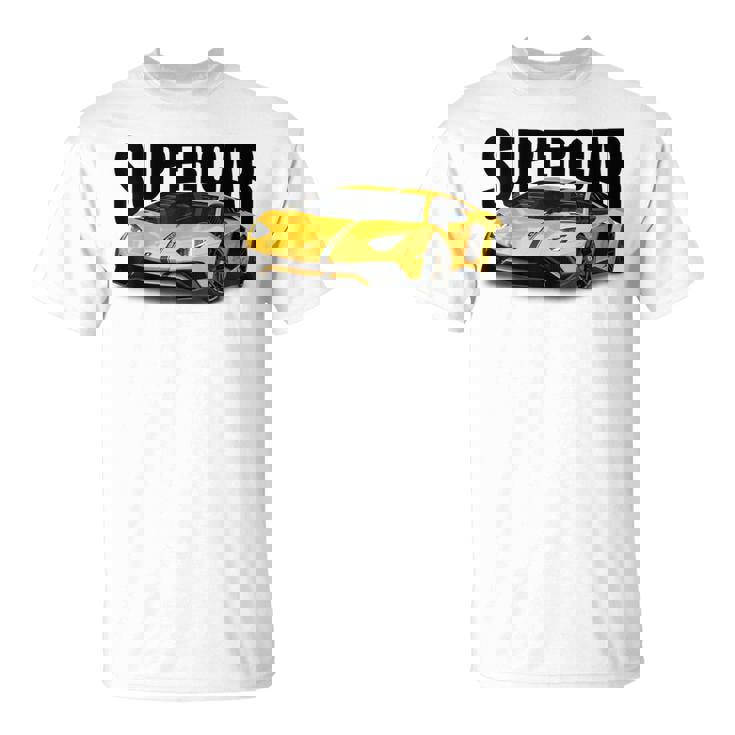 美しいエキゾチックなスーtシャツ、スポーツカー愛好家に最適。 Tシャツ