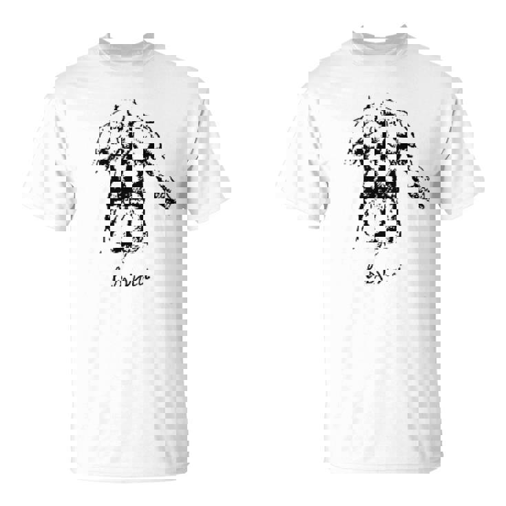 背中の筋肉 解剖スケッチ レオナルド・ダ・ヴィンチ 芸術 Muscles Back Dainci Anatomy Tシャツ