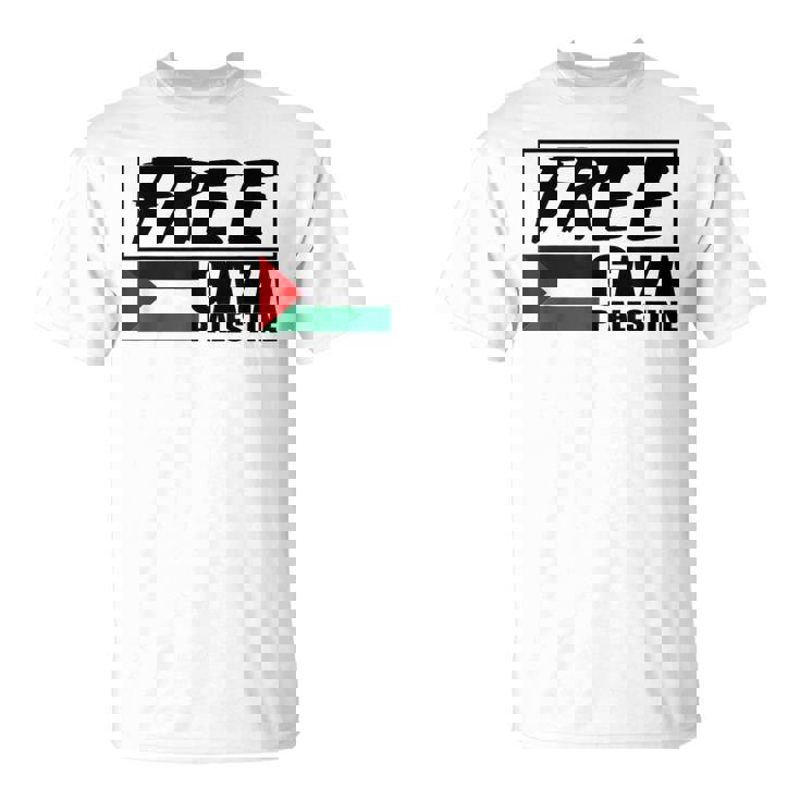 自由ガザ パレスチナ パレスチナ 国旗 自由パレスチナ ガザ Tシャツ