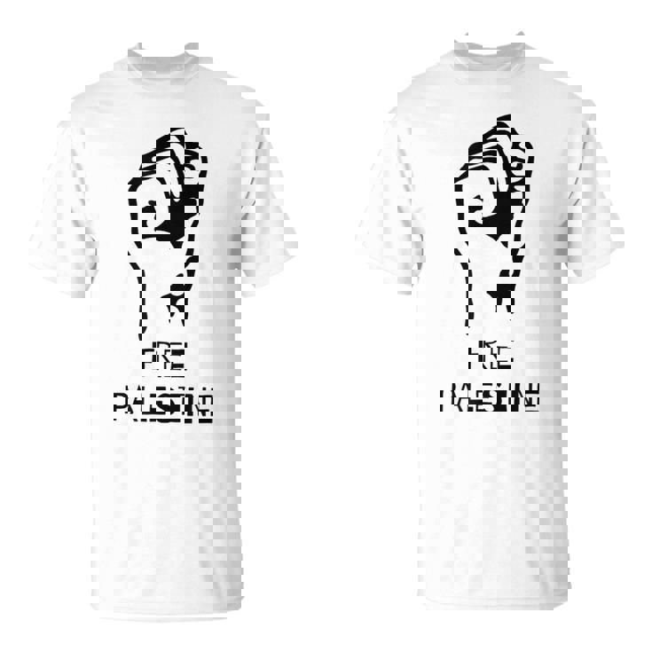 自由パレスチナ・ガザ反戦平和反占領 Tシャツ