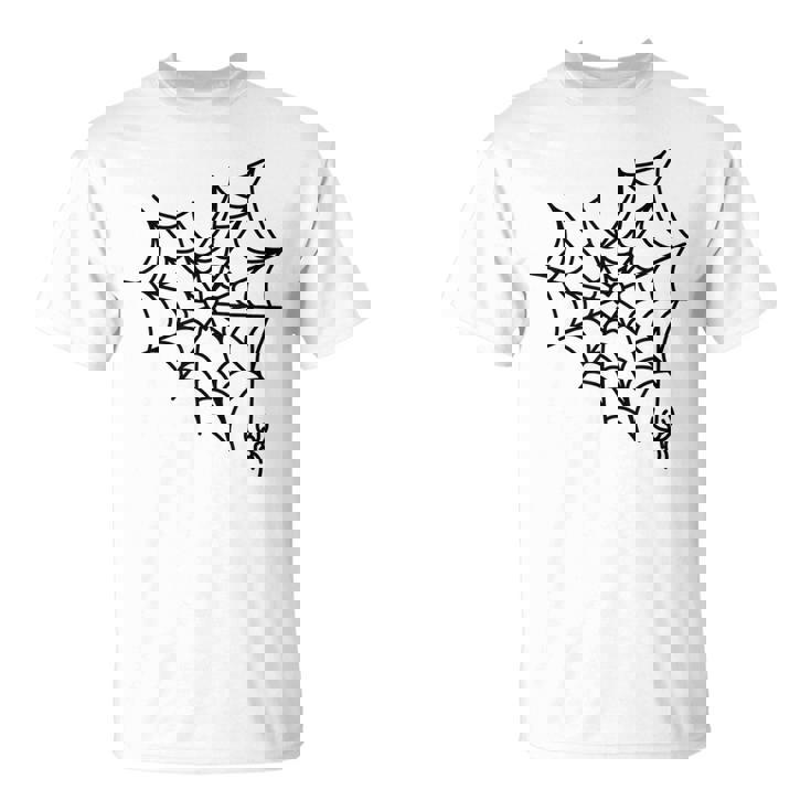 蜘蛛の巣 ハート かわいい ハロウィン ゴス Tシャツ