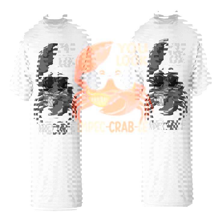 蟹 カニ 魚介類 涼しい かに 食べる 長袖tシャツ Tシャツ