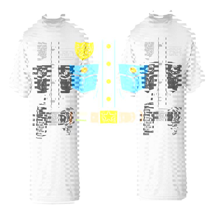 警察コスチューム 面白い警官 警察官 警察官 男性 男の子 子供 Tシャツ