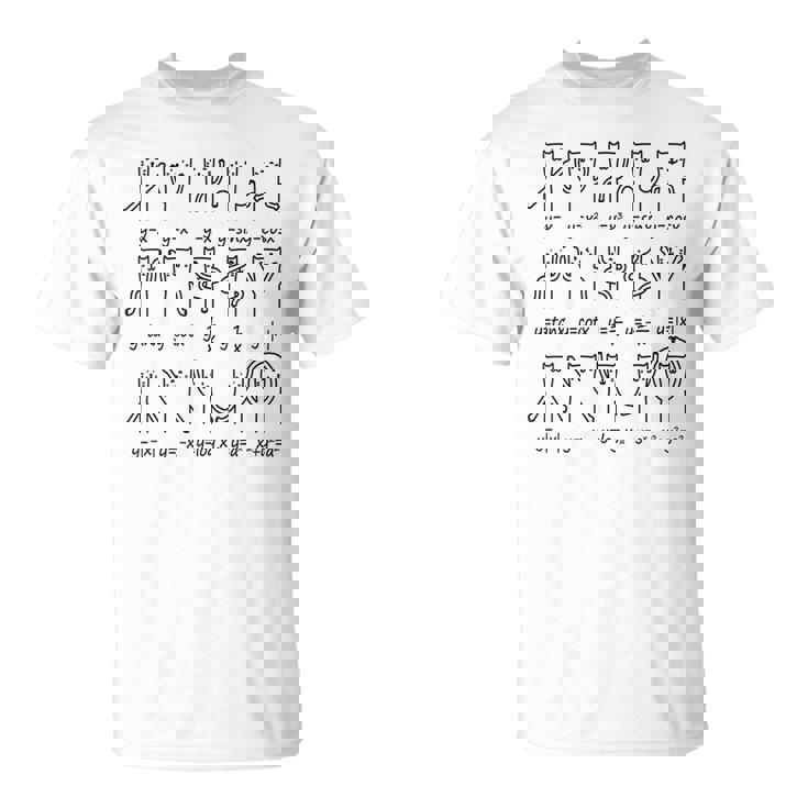 関数グラフ、数学グラフ、数学愛好家、猫愛好家、猫の飼い主、猫愛好家、数学 Tシャツ