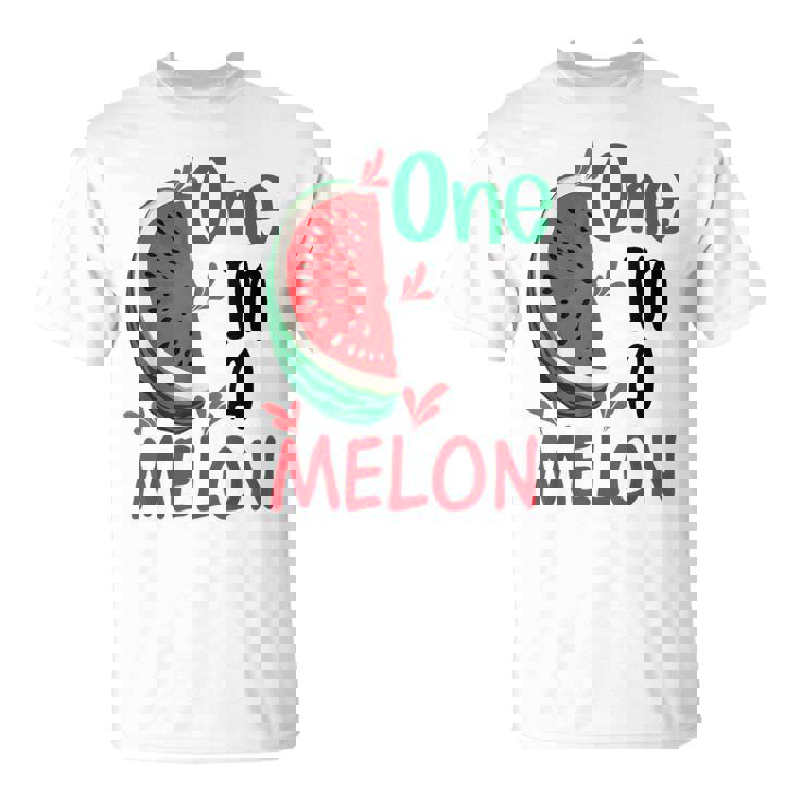 面白いスイカ ハワイのビーチでの休暇 メロンの中のかわいいもの Tシャツ