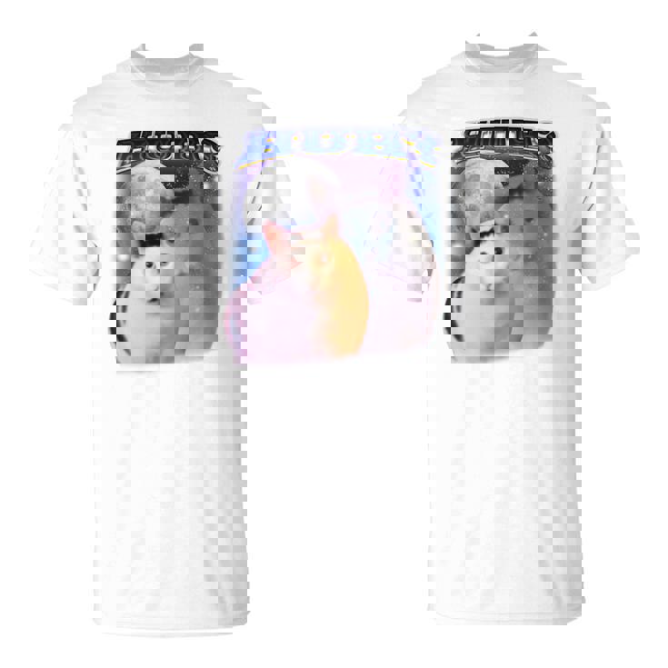 面白いミームハァキャット 長袖tシャツ Tシャツ