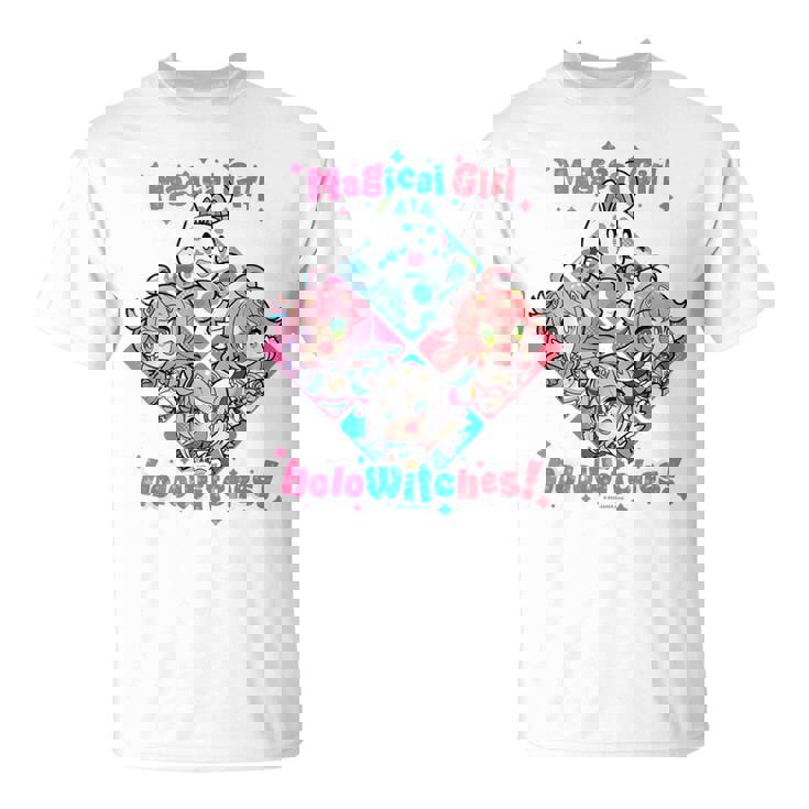魔法少女ホロウィッチ！ さくらみこ・天音かなた・姫森ルーナ Tシャツ