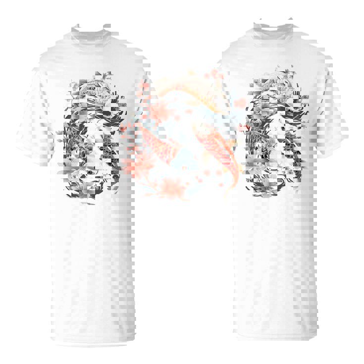 鯉 桜 長袖tシャツ Tシャツ