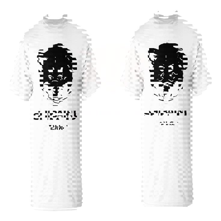 黒柴ちびちゃん かわいい柴犬 Tシャツ