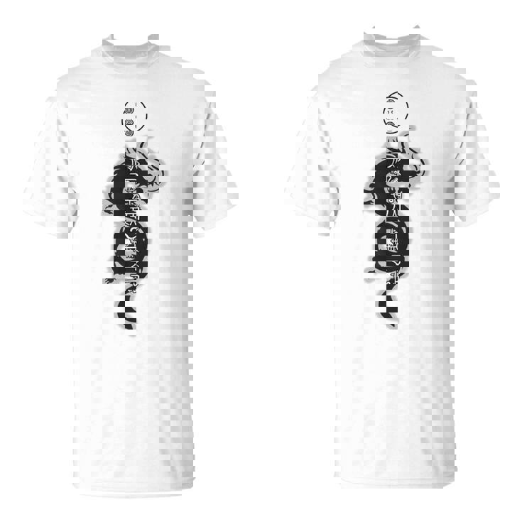 龍体文字 きに むく つる えて フトマニ図 神代文字 龍神様 縄文 かっこいい 開運 言霊 お守り Tシャツ