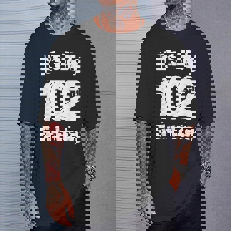 102歳の誕生日。It's My 102歳の誕生日 102歳の誕生日 Tシャツ 彼への贈り物