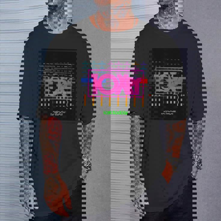 10Xer クール オリジナルアートワーク ロックスター エレクトロニック バンド Tシャツ 彼への贈り物