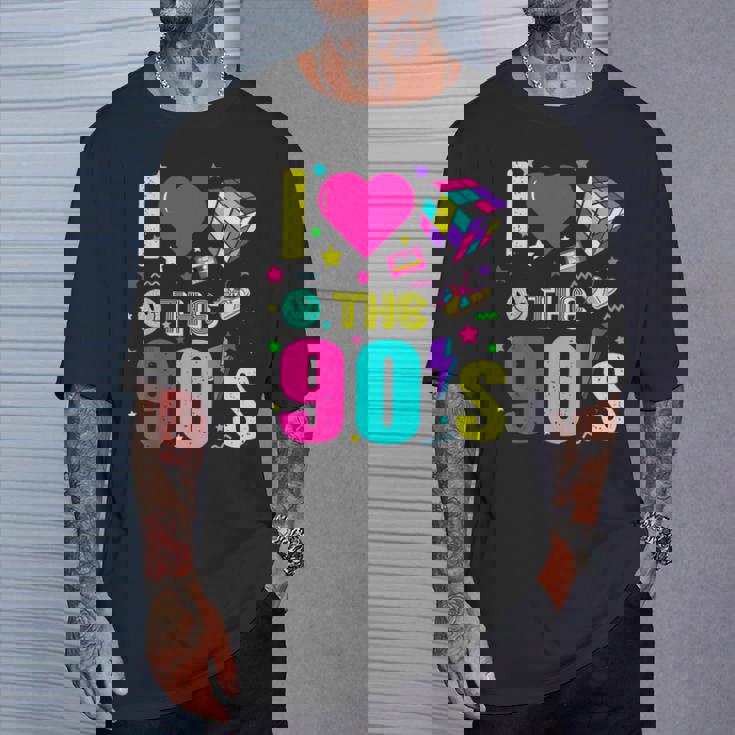 1990'S 90S Retro I Heart The Nineties Costume Party Tシャツ 彼への贈り物