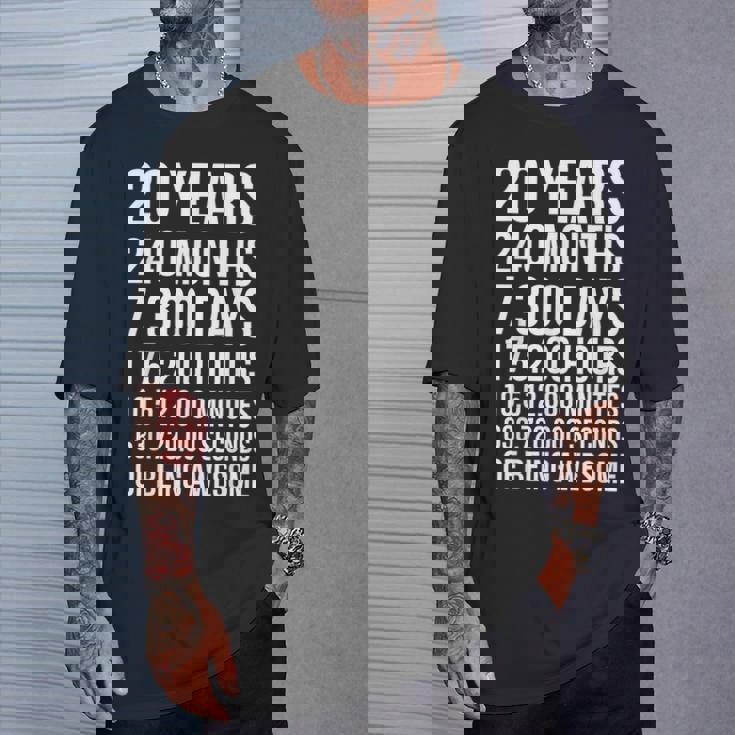 20歳の誕生日ギフト 20歳向け Tシャツ 彼への贈り物