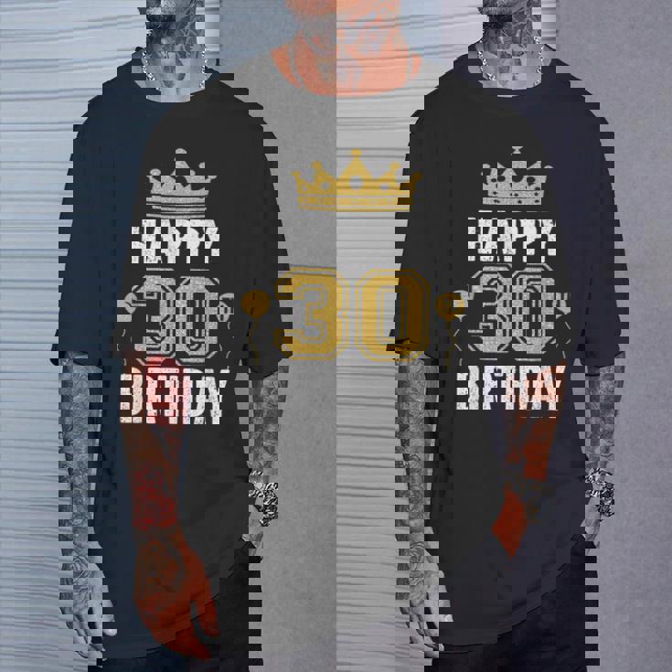 30歳の男性と女性のためのハッピー30歳の誕生日のアイデア Tシャツ 彼への贈り物