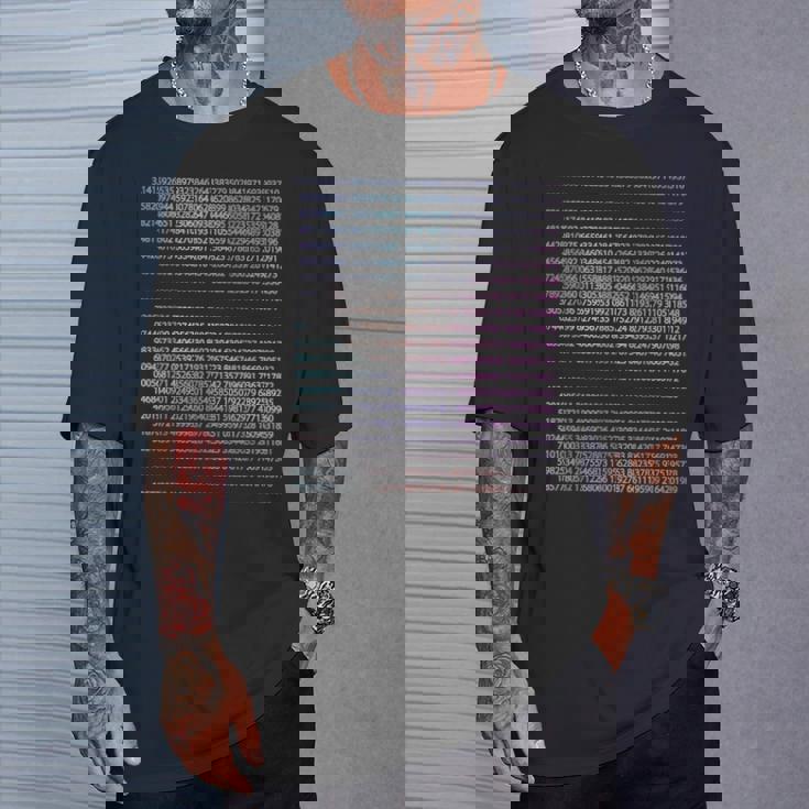 314 円周率 1000桁 算数 数学 面白い おもしろ ユーモア ギャグ お笑い Tシャツ 彼への贈り物