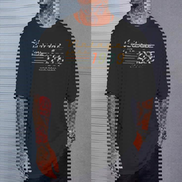 36歳の誕生日プレゼント 男性用 1989年6月 36歳 誕生日 Tシャツ 彼への贈り物