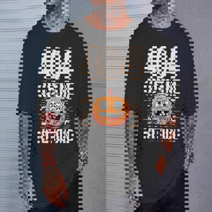 404 コスチューム未発見 ピクセルアート ハロウィンデザイン Tシャツ 彼への贈り物