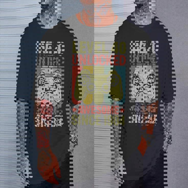 40歳の誕生日 男性 女性 40歳 1984年 装飾 面白い ギフト Tシャツ 彼への贈り物