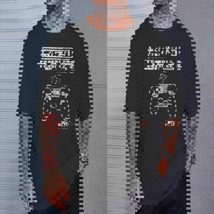 40歳の誕生日プレゼント Level 40 Complete 贈り物 男性用、女性用 Tシャツ 彼への贈り物